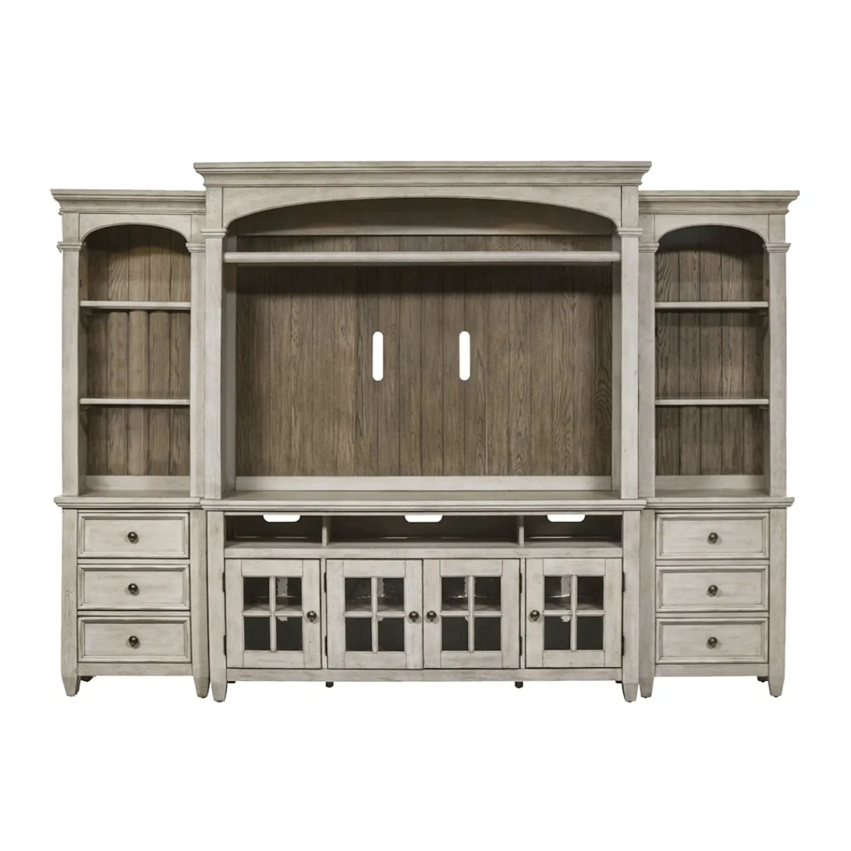 Wall Units | Star Fumiture Clifton 4PC Entertainment Wall