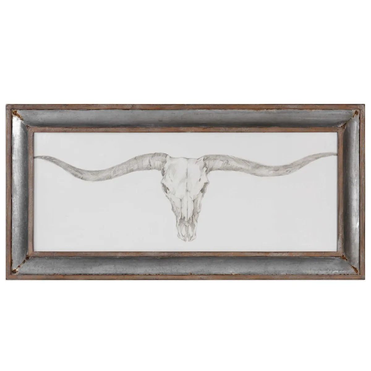 Wall Art | Star Fumiture Longhorn Framed Wall Art