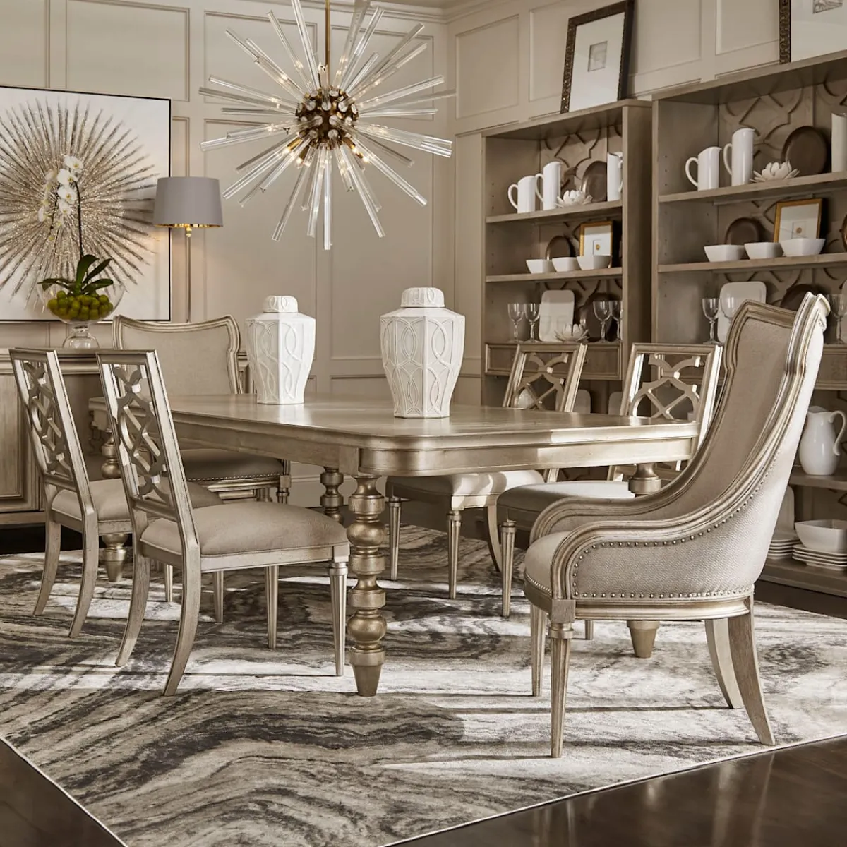 Dining Room Sets | Star Fumiture Morrissey 5-Piece Rectangular Dining Set