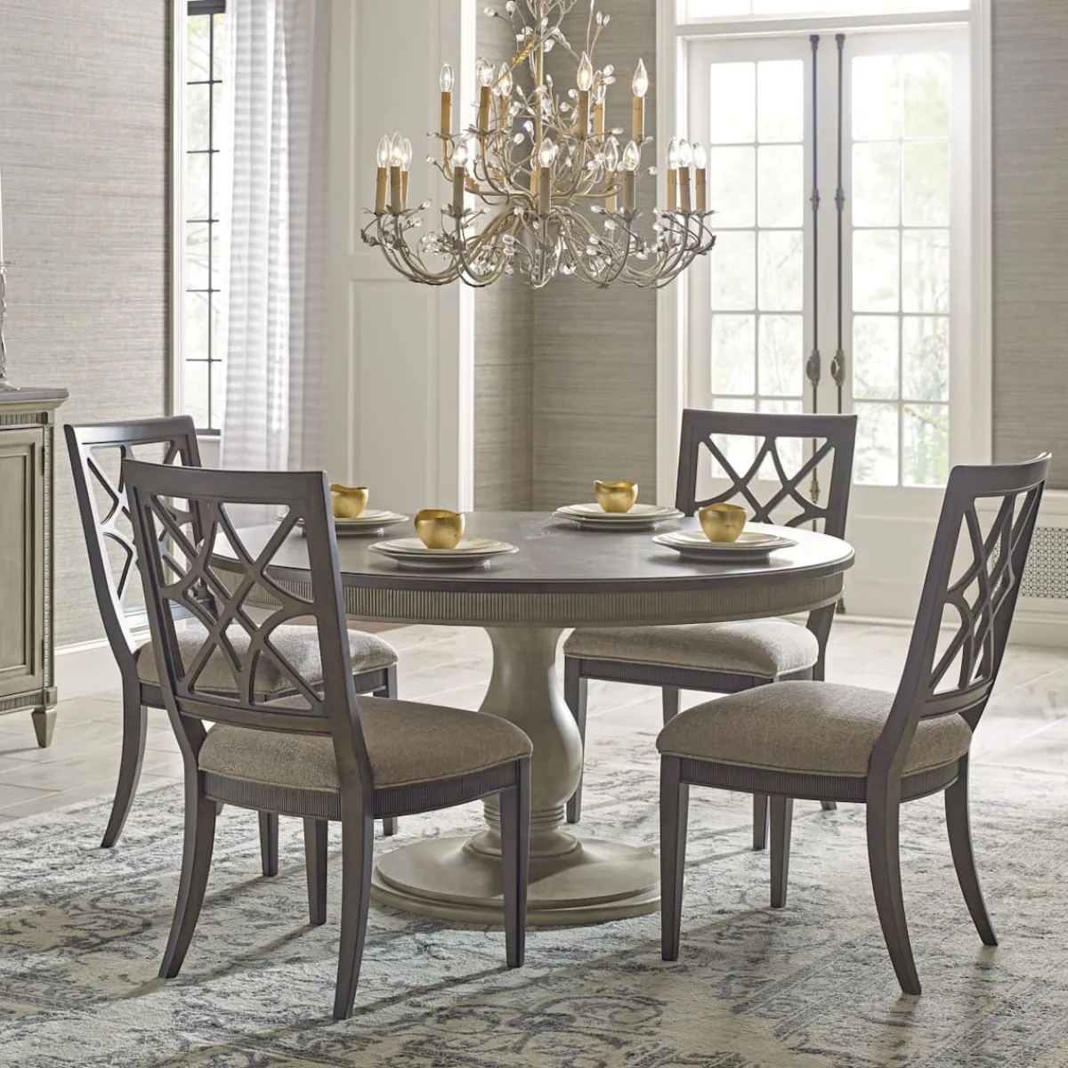 Dining Room Sets | Star Fumiture Savona 5-Piece Round Dining Set